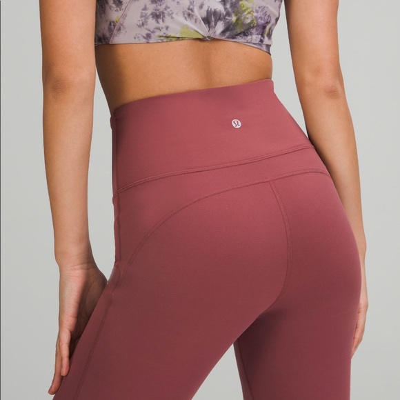 Lululemon SMOKY RED GROOVE Super High-Rise Flared Pants - Picture 2 of 5